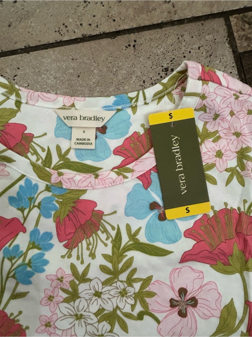 NWT Vera Bradley women 100% cotton sleep dress 2 pack - Picture 7 of 14